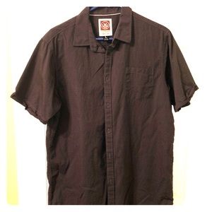 Micros short sleeve button down shirt